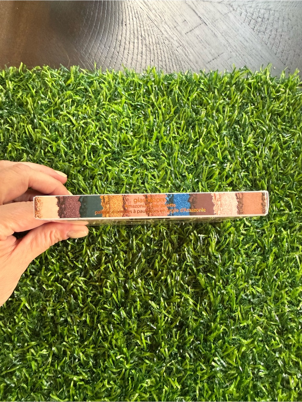 tarte Glamazon Eyeshadow Palette — teal, gold, bronze, brown, cream - Picture 3 of 3